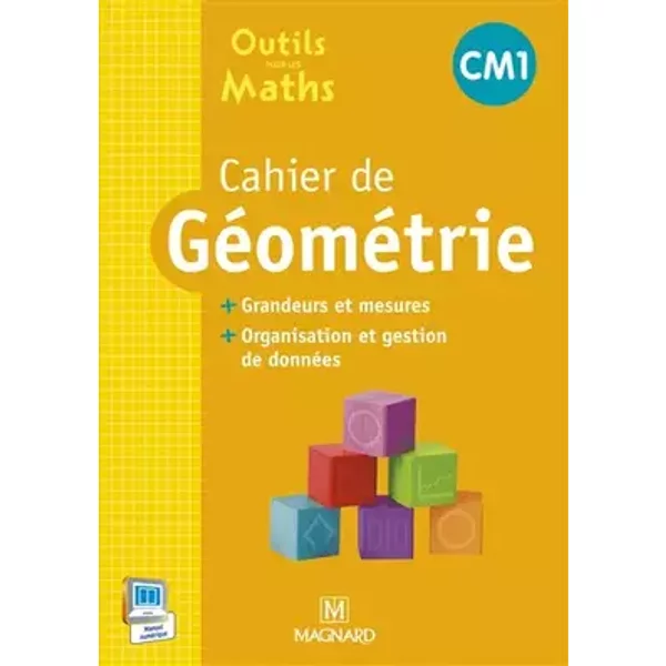 Outils pour les maths CM1 (2015) - Cahier de géométrie - Sylvie Carle, Sylvie Ginet, Isabelle Petit-Jean