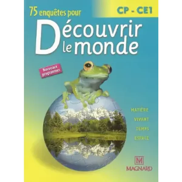 75 EnquêTes Pour DéCouvrir Le Monde CP-CE1 - Jean-Michel Rolando-image