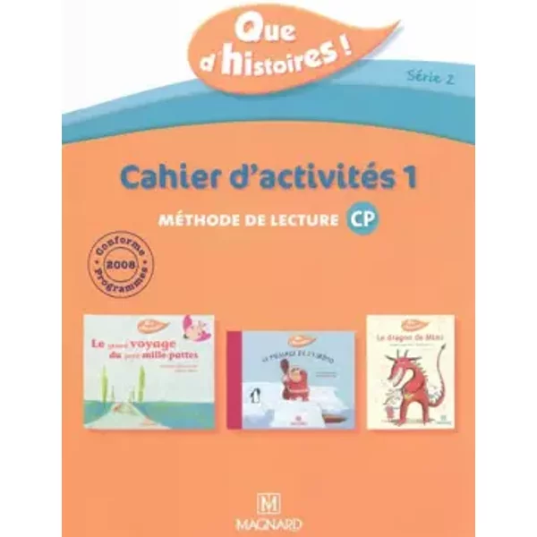 CP, série 2 ; cahier d'activités t.1 - Collectif