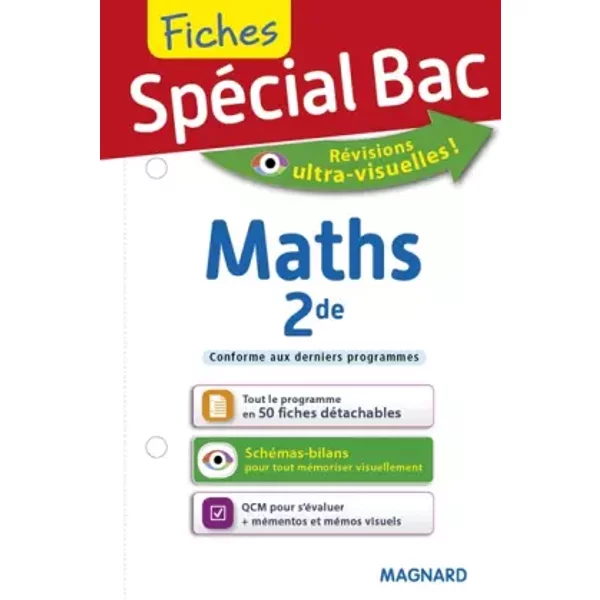Fiches Math 2De 2018 - Collectif-image