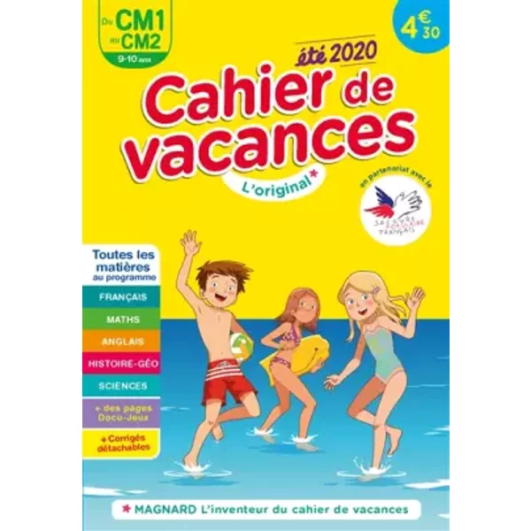 2020 Du CM1 Au CM2 9-10 Ans Cvp 2020 - Alain Charles, Bernard SéMéNadisse-image