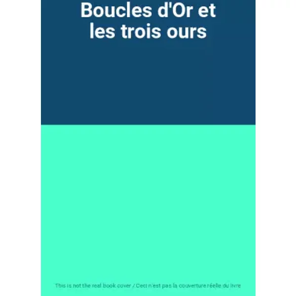 Boucles D'or Et Les Trois Ours-image