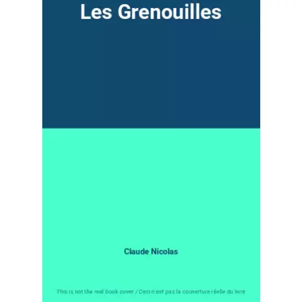 Les Grenouilles - Claude Nicolas-image
