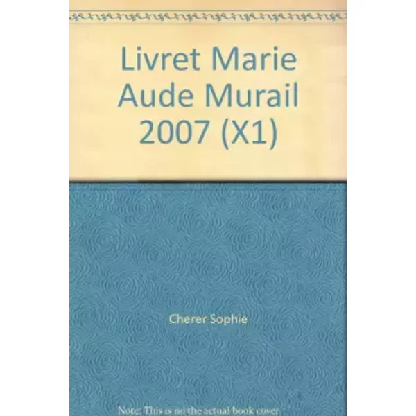 Livret Marie Aude Murail 2007 (X1) - Sophie ChéRer-image