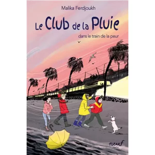 Le Club De La Pluie Dans Le Train De La Peur - Malika Ferdjoukh Et Cati Baur-image