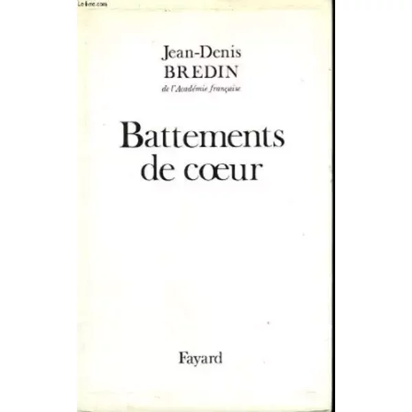 Battements De Coeur - Jean-Denis Bredin-image