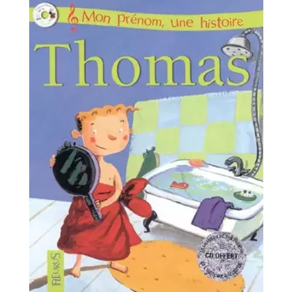 Mon PréNom : Thomas (+ Cd) - Charlotte GrossetêTe-image