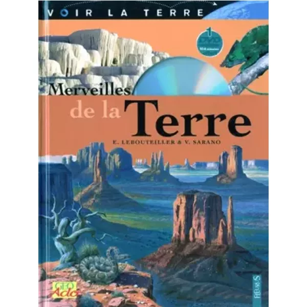 Merveilles De La Terre : Avec 1 Dvd VidéO - Emeline Lebouteiller, VéRonique Sarano-image