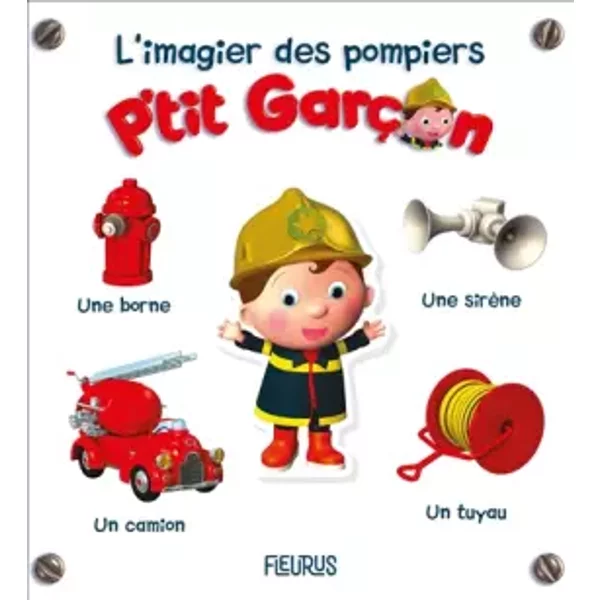 L'imagier Des Pompiers - P'tit GarçOn - Nathalie BéLineau, Alexis Nesme-image