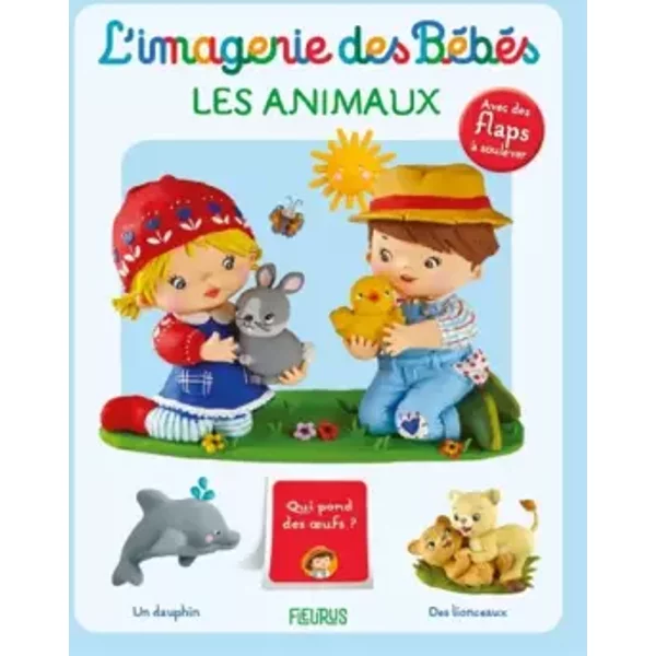 L'imagerie Des BéBéS Les Animaux: 16 Flaps à Soulever - Nathalie BéLineau-image