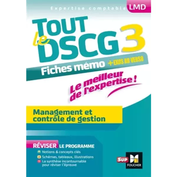 Tout Le Dscg 3 - Management Et ContrôLe De Gestion - Christophe Torset, Larry Bensimhon, Alain Burlaud-image