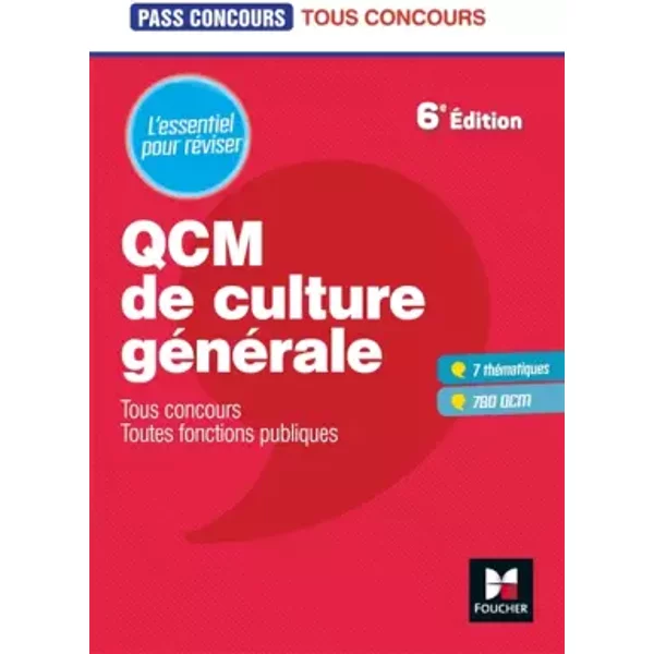 Pass'concours - Qcm De Culture GéNéRale - Tous Concours - RéVision Et EntraîNement - ValéRie Beal Et Anne Ducastel-image