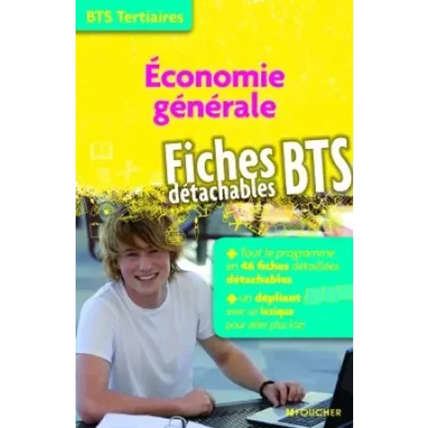 Economie GéNéRale Bts Tertiaires : Fiches DéTachables - Vincent Plouvier-image