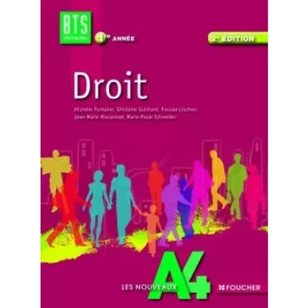 Droit 2E éDition - Michelle Fontaine, Pascale Liochon, Ghislaine Guichard, Marie-Paule Schneider Et Jean-Marie Massonnat-image
