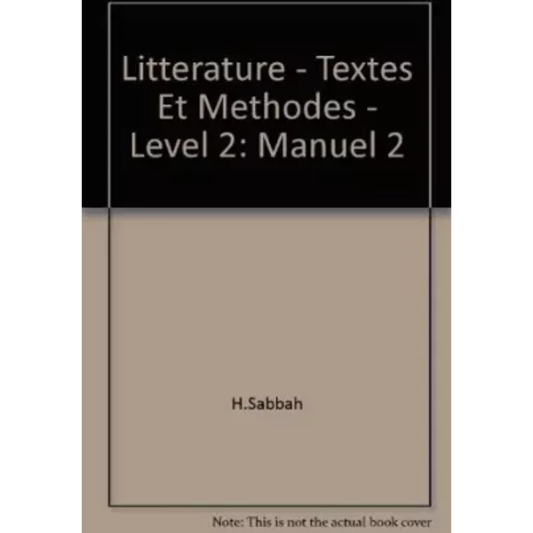 LittéRature 1Re : Textes Et MéThode - HéLèNe Sabbah-image