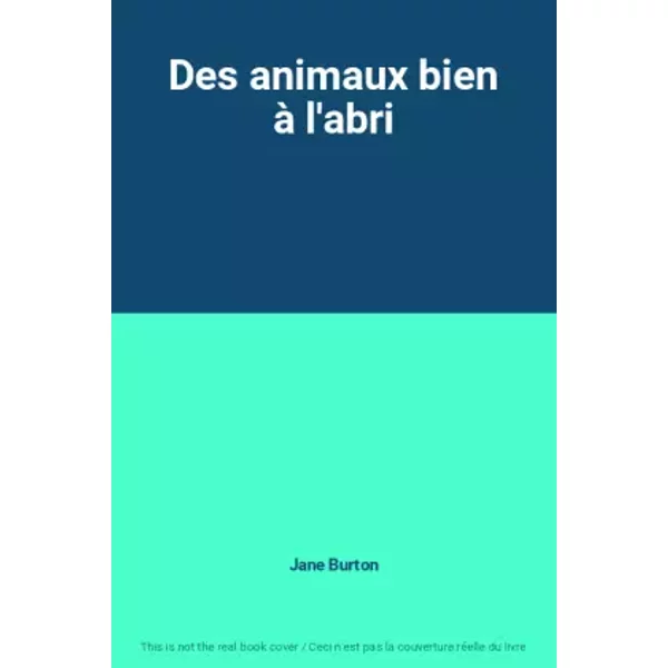 Des Animaux Bien à L'abri - Jane Burton-image