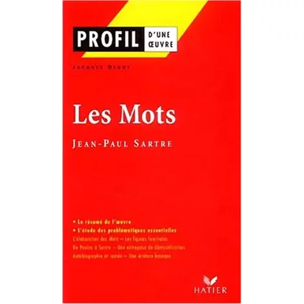 Les Mots, Jean-Paul Sartre - Jacques Deguy-image