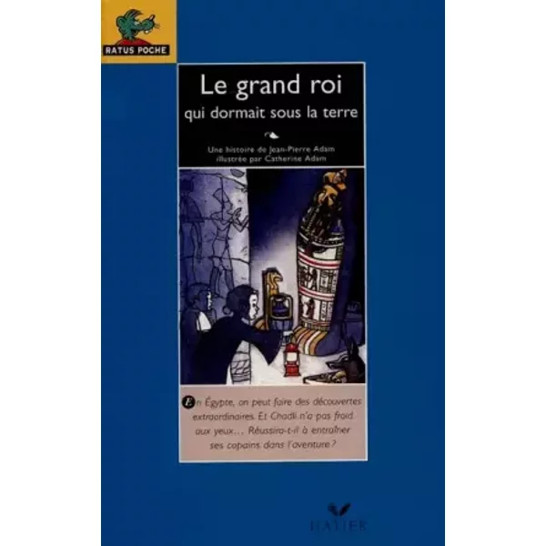 Le Grand Roi Qui Dormait Sous La Terre - Jean-Pierre Adam-image
