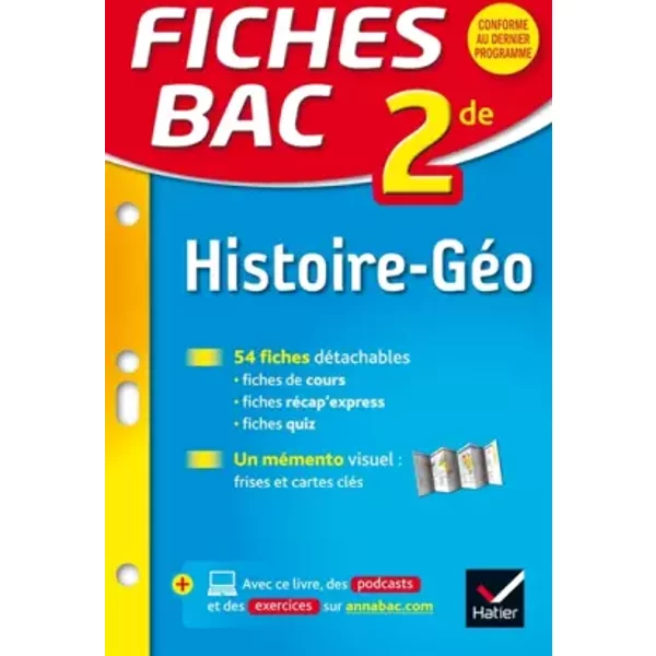Histoire-GéOgraphie 2E - FrançOise Bouron-image