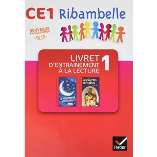 Ribambelle CE1 SéRie Rouge éD. 2016 - Livret D'entrainement 1 Pas Vendu Seul - Jean-Pierre Demeulemeester, Nadine Demeulemeester, Monique Geniquet, GisèLe Bertillot, Jean-Pierre Demeulemeester-image
