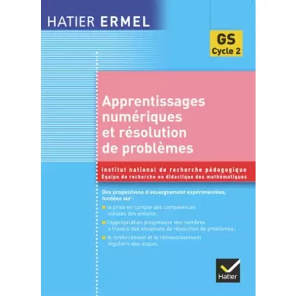 Apprentissages NuméRiques Grande Section De Maternelle - Roland Charnay, J. Douaire, J.C. Guillaume, Collectif-image
