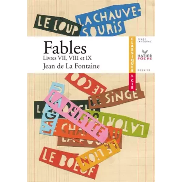 Fables : Livres Vii, Vii, IX - Jean De La Fontaine-image