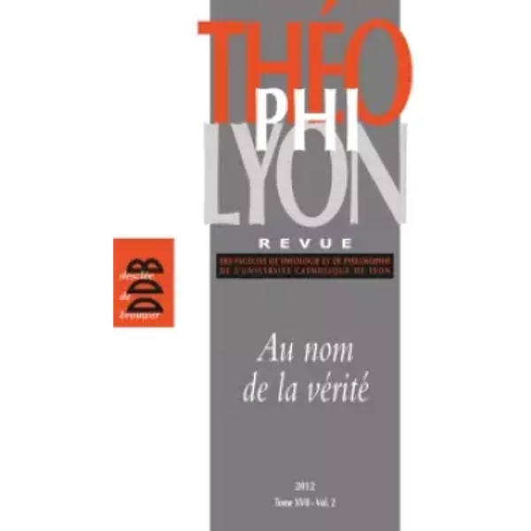 ThéOphilyon Xvii Vol 2: Au Nom De La VéRité - Collectif, Isabelle Chareire-image