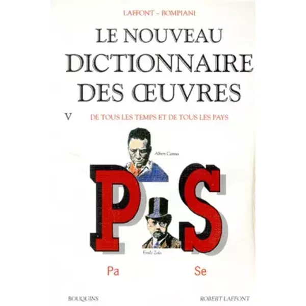 Le Nouveau Dictionnaire Des Oeuvres De Tous Les Temps Et De Tous Les Pays, Tome 5 : De P à S - Robert Laffont, Valentino Bompiani-image