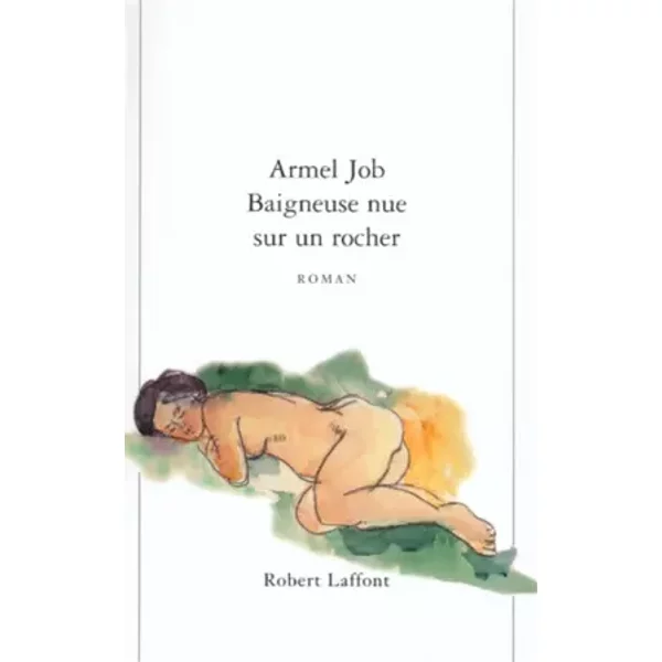 Baigneuse nue sur un rocher - Armel Job