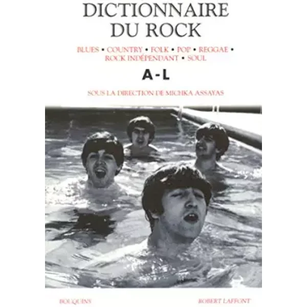 Dictionnaire du rock, tome 1 - Michka Assayas, Yves Bigot, Bruno Blum, François Caron, Christophe Conte, Jean-Louis Lamaison, Vincent Laufer, Benoît Laudier, Manuel Rabasse, Jean-William Thoury