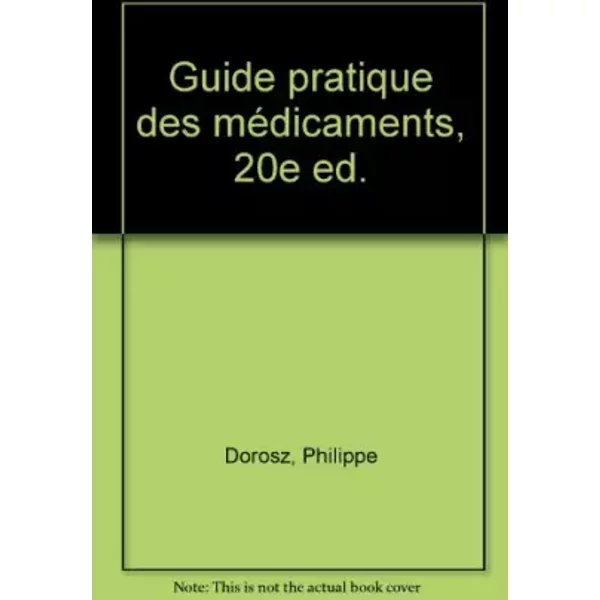 Guide Pratique Des MéDicaments 2000 - Philippe Dorosz-image