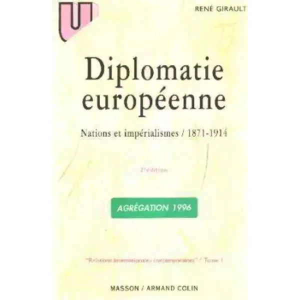 Histoire Des Relations Internationales Contemporaine. Tome 1, 2èMe éDition - René Girault-image