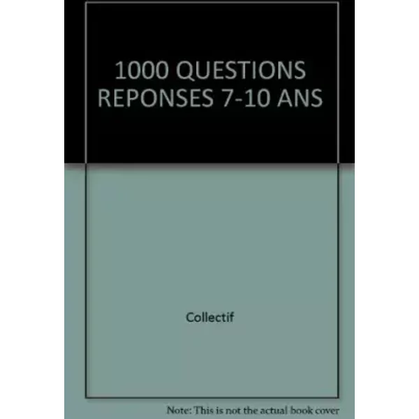 1000 Questions-RéPonses - Collectif-image