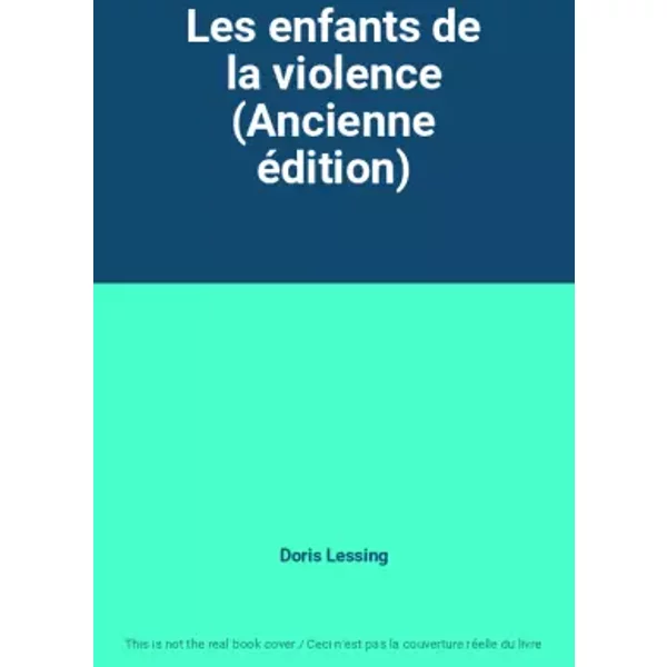 Les Enfants De La Violence (Ancienne éDition) - Doris Lessing-image