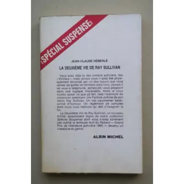 La DeuxièMe Vie De Ray Sullivan. Roman - Jean-Claude HÉBerlÉ-image