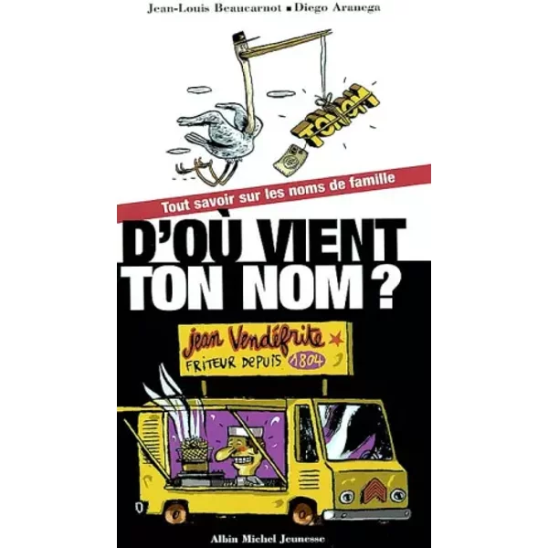D'où Vient Ton Nom ? - Jean-Louis Beaucarnot, Jean-Louis Beaucarnot, Diego Aranega-image