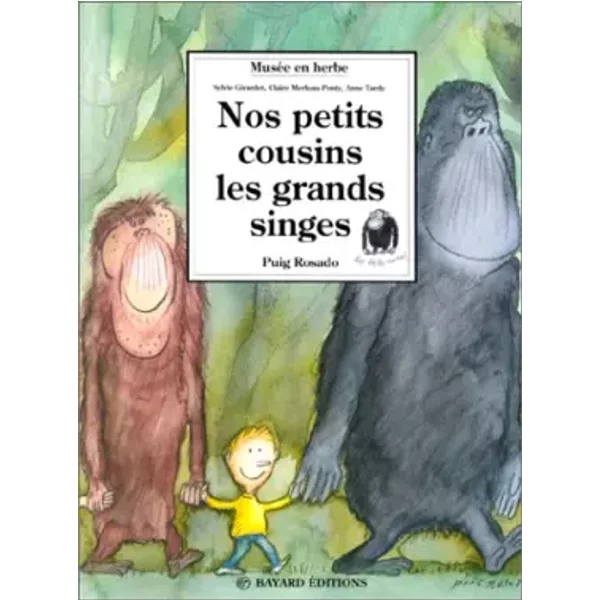 Nos Petits Cousins Les Grands Singes - Sylvie Girardet-image