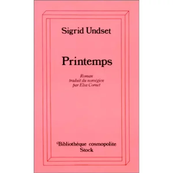 Printemps - Sigrid Undset-image