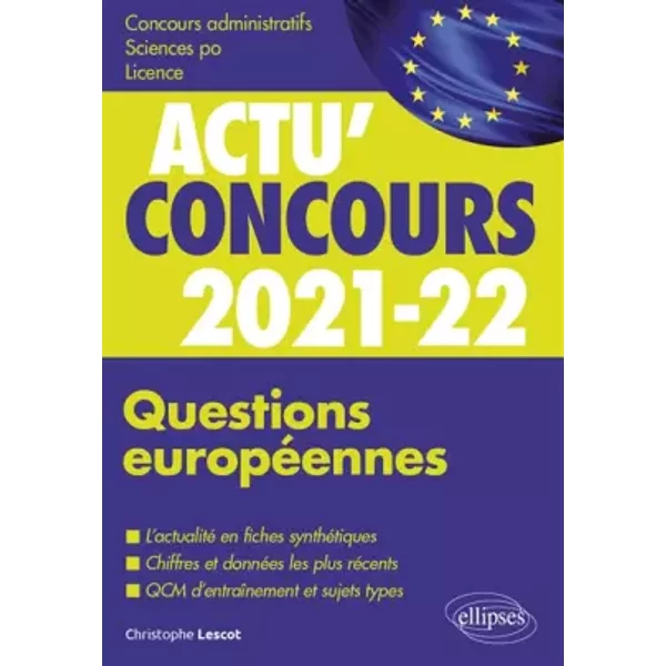 Questions EuropéEnnes 2021-2022 - Cours Et Qcm - Christophe Lescot-image