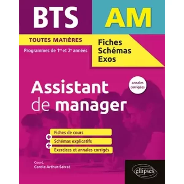 BTS Assistant de manager - Carole Arthur-Satrat