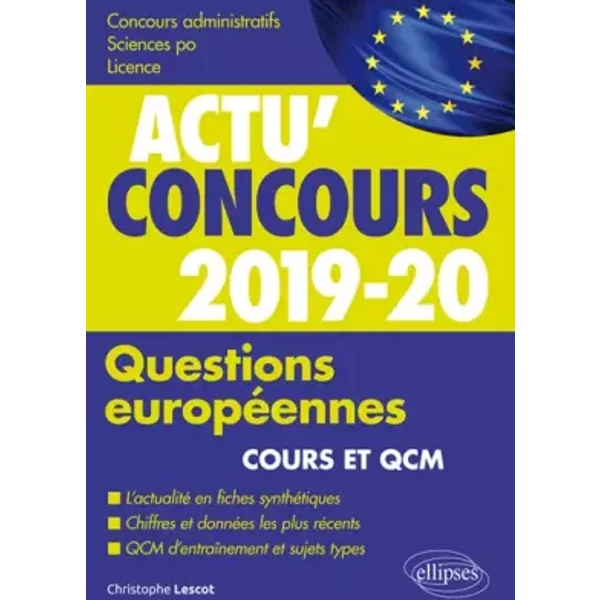 Questions EuropéEnnes 2019-2020 - Cours Et Qcm - Lescot Christophe-image