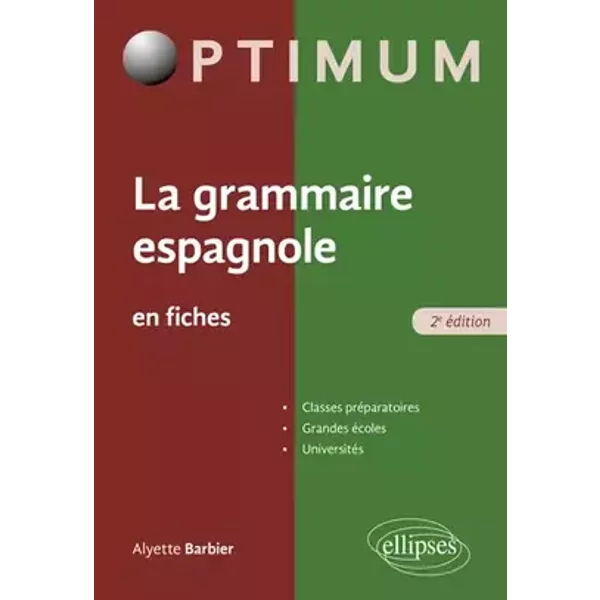 La grammaire espagnole en fiches - Alyette Barbier