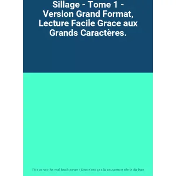 Sillage - Tome 1 - Version Grand Format, Lecture Facile Grace Aux Grands CaractèRes.-image