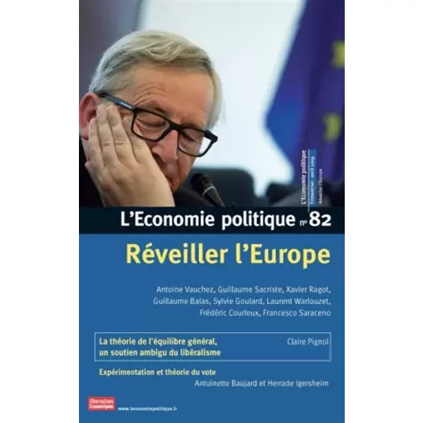 L'economie Politique - NuméRo 82 RéVeiller L'europe (82) - Collectif-image