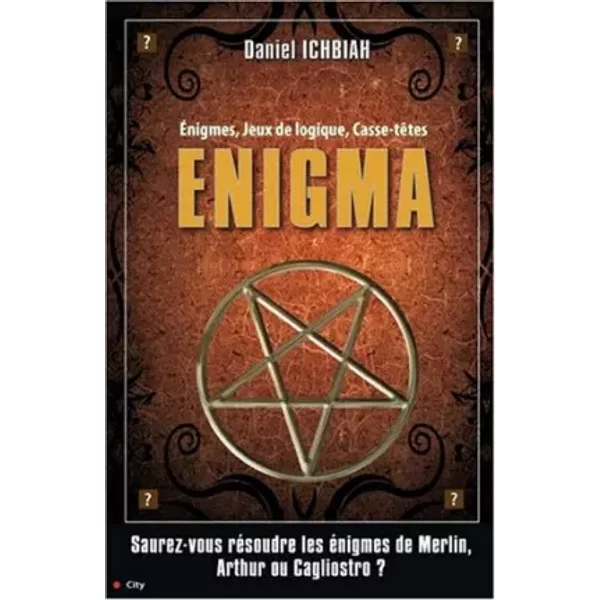 Enigma : 250 Enigmes, Jeux De Logique, Casse-TêTe - Daniel Ichbiah-image