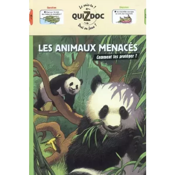 Les Animaux MenacéS : Comment Les ProtéGer ? - Sylvie Misslin, Sylvain FréCon-image