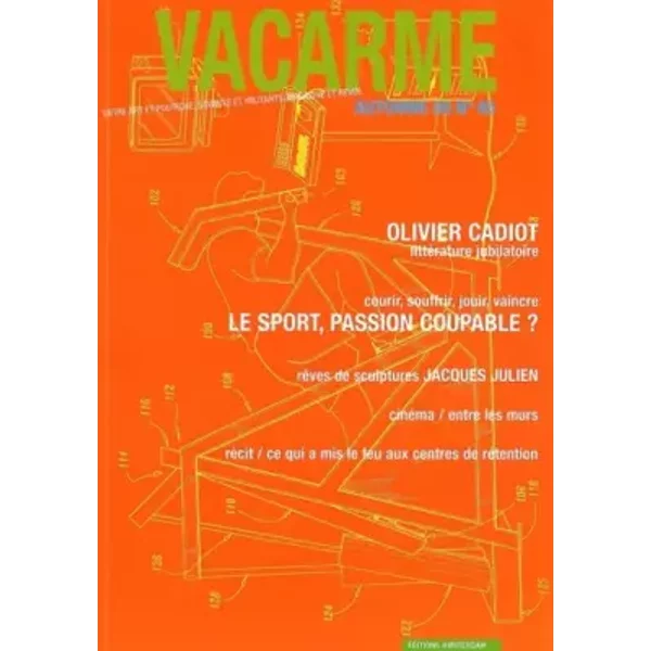 Vacarme - N°45: Octobre 2008 - Collectif-image
