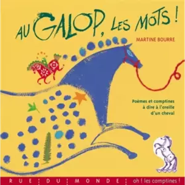 Au Galop, Les Mots ! - Martine Bourre-image