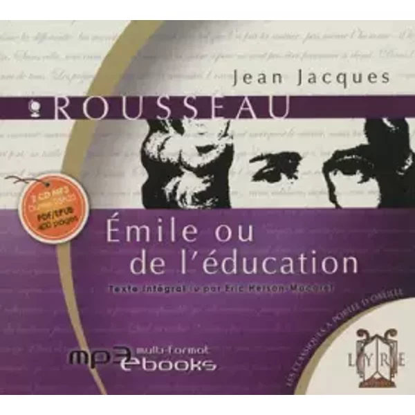 Emile Ou De L'education - Jean-Jacques Rousseau-image