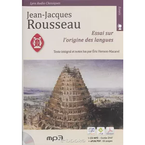 Essai Sur L'origine Des Langues-image